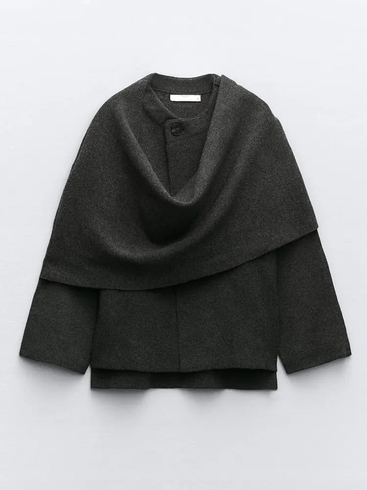 Drune | Elegantes Jacke Mit Passendem Schal