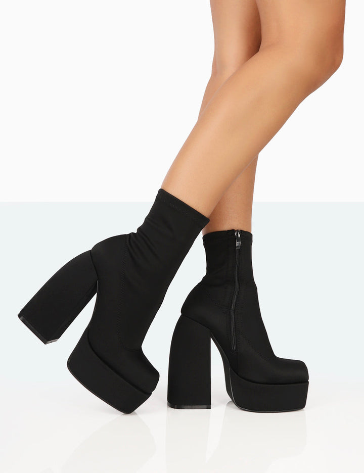Drune | schwarze nylon-stiefeletten