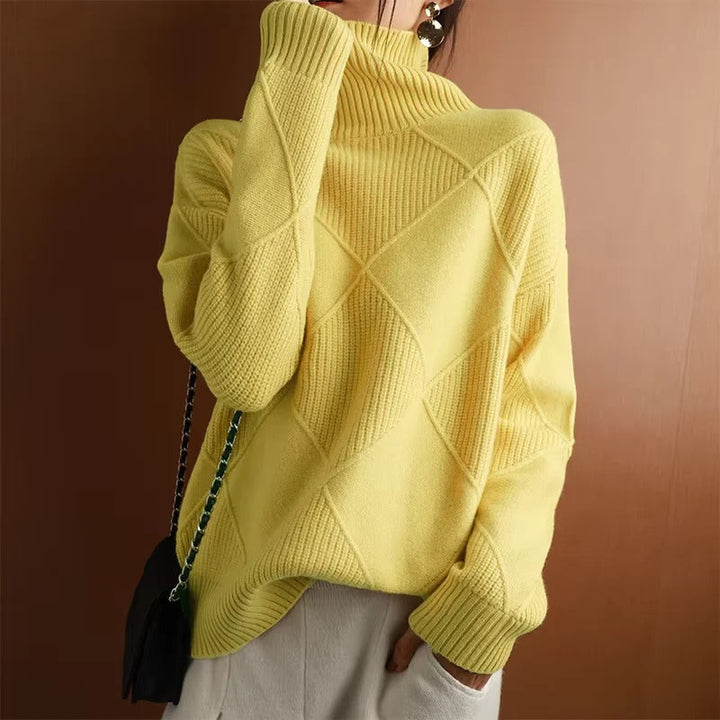 Drune | Weicher Cashmere Rollkragenpullover