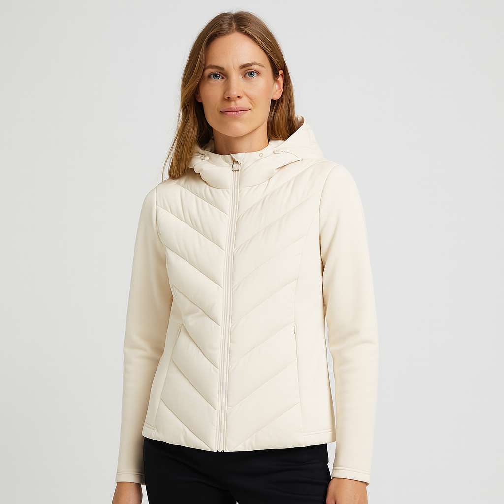 Drune | Modehaus - Damenjacke Steppjacke aus Softshell - windabweisend, wasserabweisend