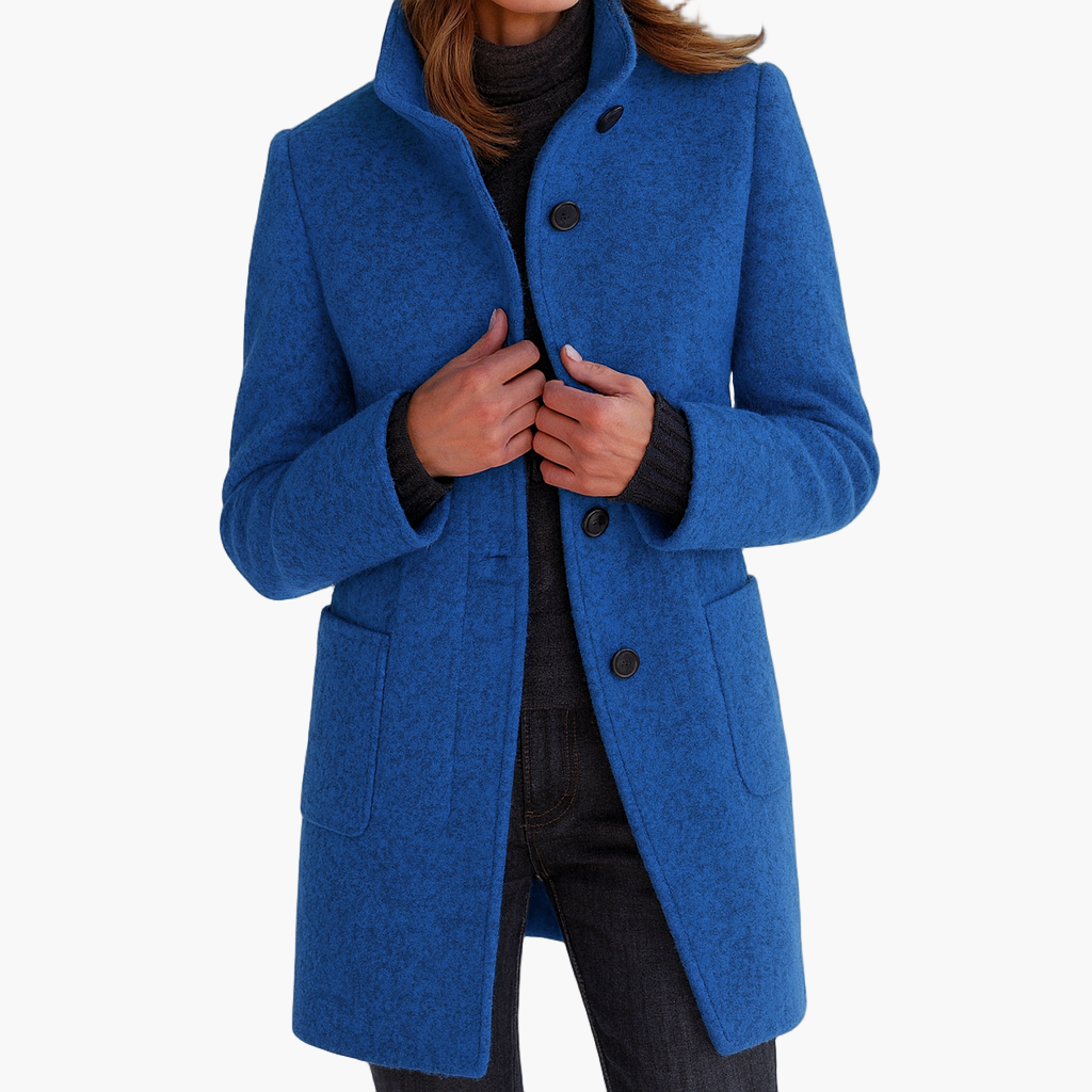 Damen Textil Kurzmantel mit Modernem & Elegantem Design | Drune