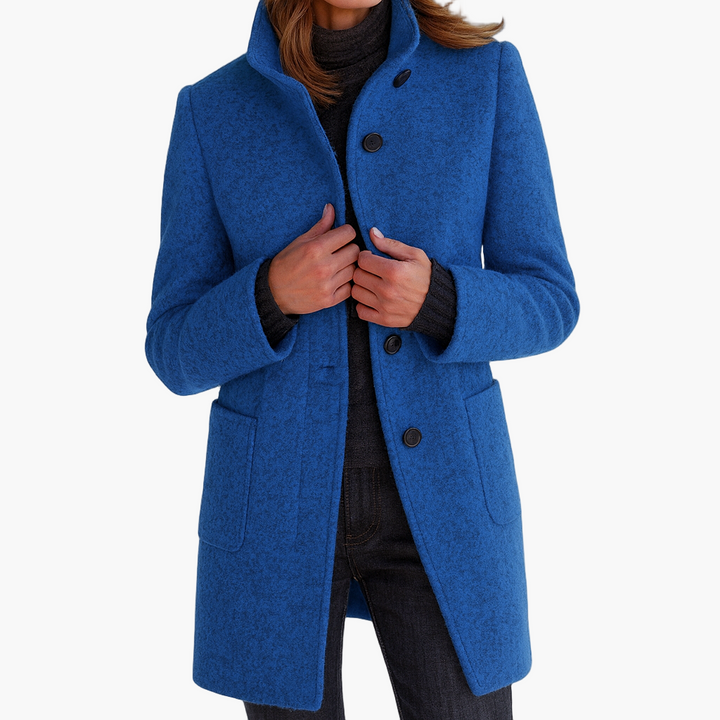 Damen Textil Kurzmantel mit Modernem & Elegantem Design | Drune