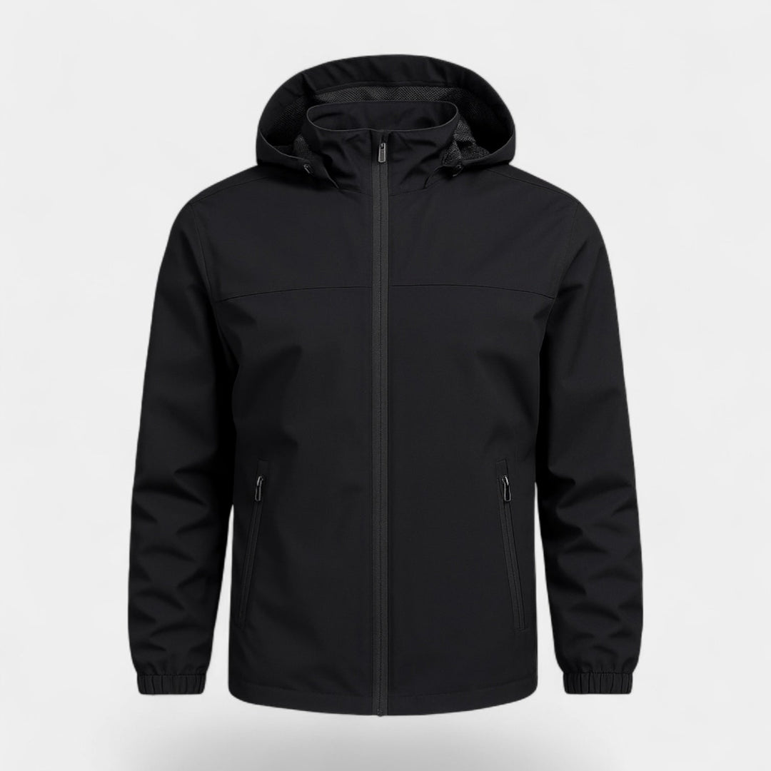 Drune | Modehaus - Regenjacke und Windjacke für Herren mit Kapuze - wasser- und winddicht