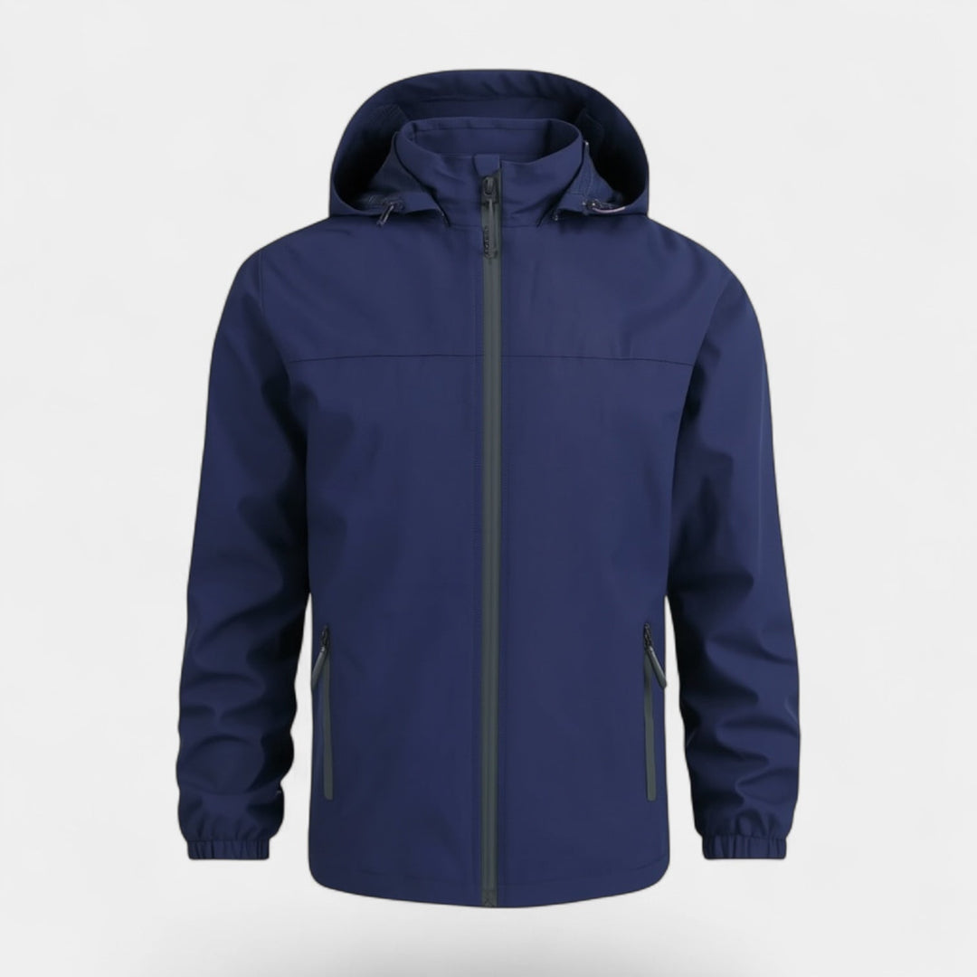 Drune | Modehaus - Regenjacke und Windjacke für Herren mit Kapuze - wasser- und winddicht