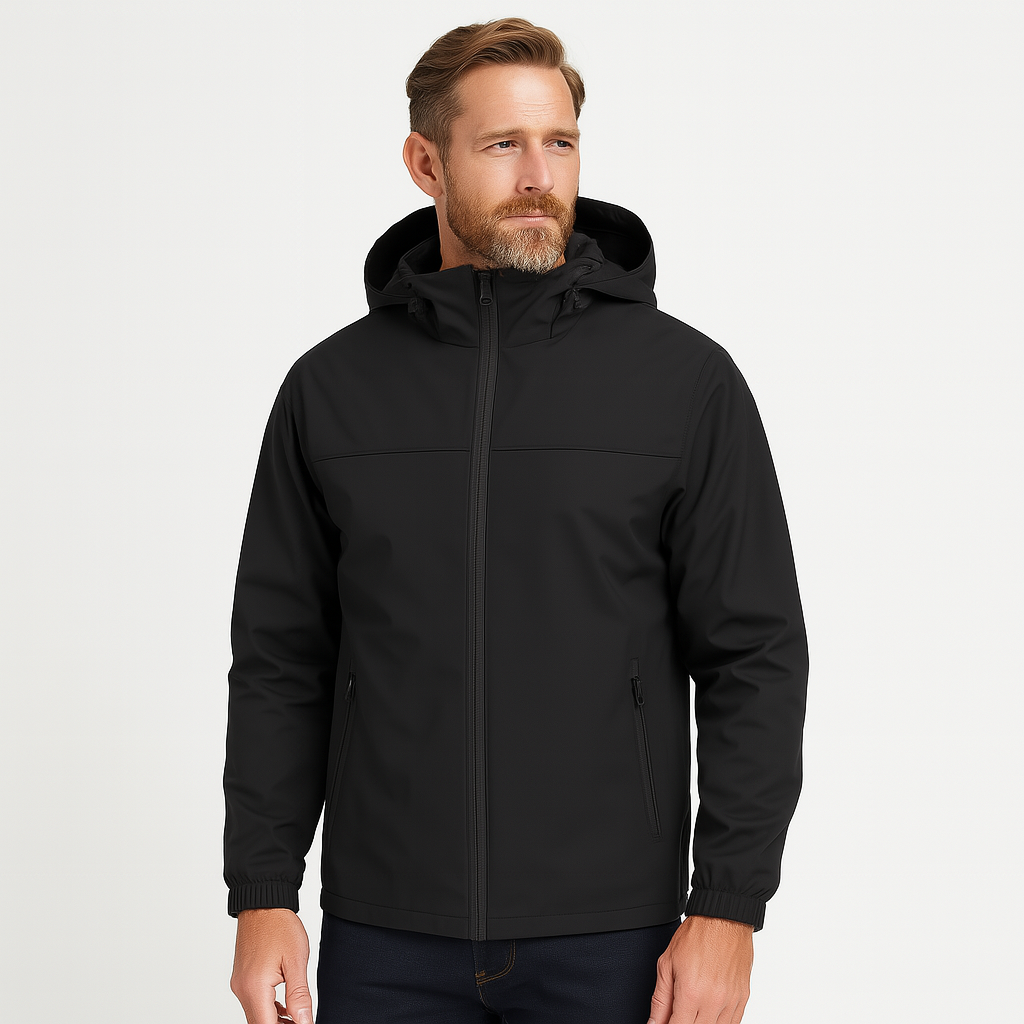 Drune | Modehaus - Regenjacke und Windjacke für Herren mit Kapuze - wasser- und winddicht
