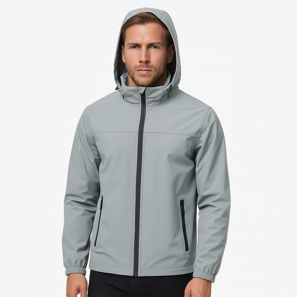 Drune | Modehaus - Regenjacke und Windjacke für Herren mit Kapuze - wasser- und winddicht