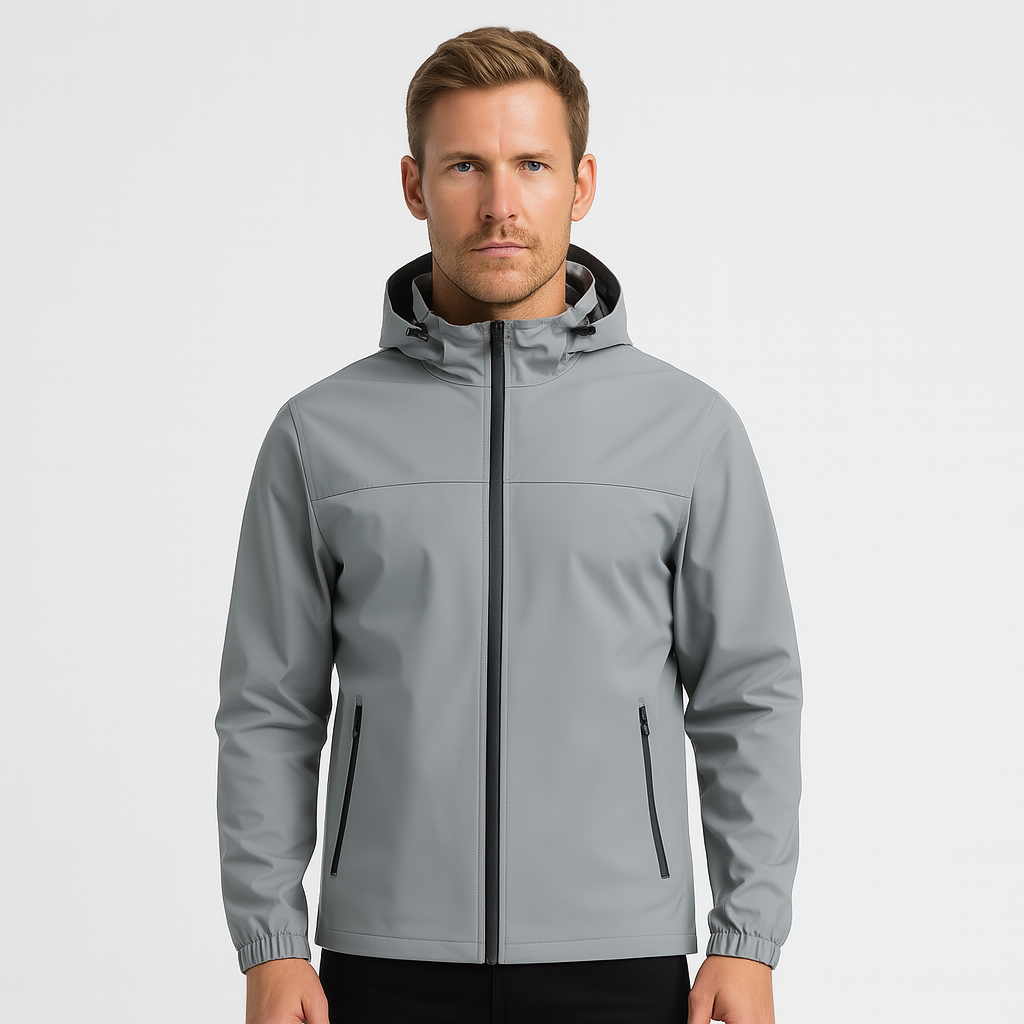 Drune | Modehaus - Regenjacke und Windjacke für Herren mit Kapuze - wasser- und winddicht