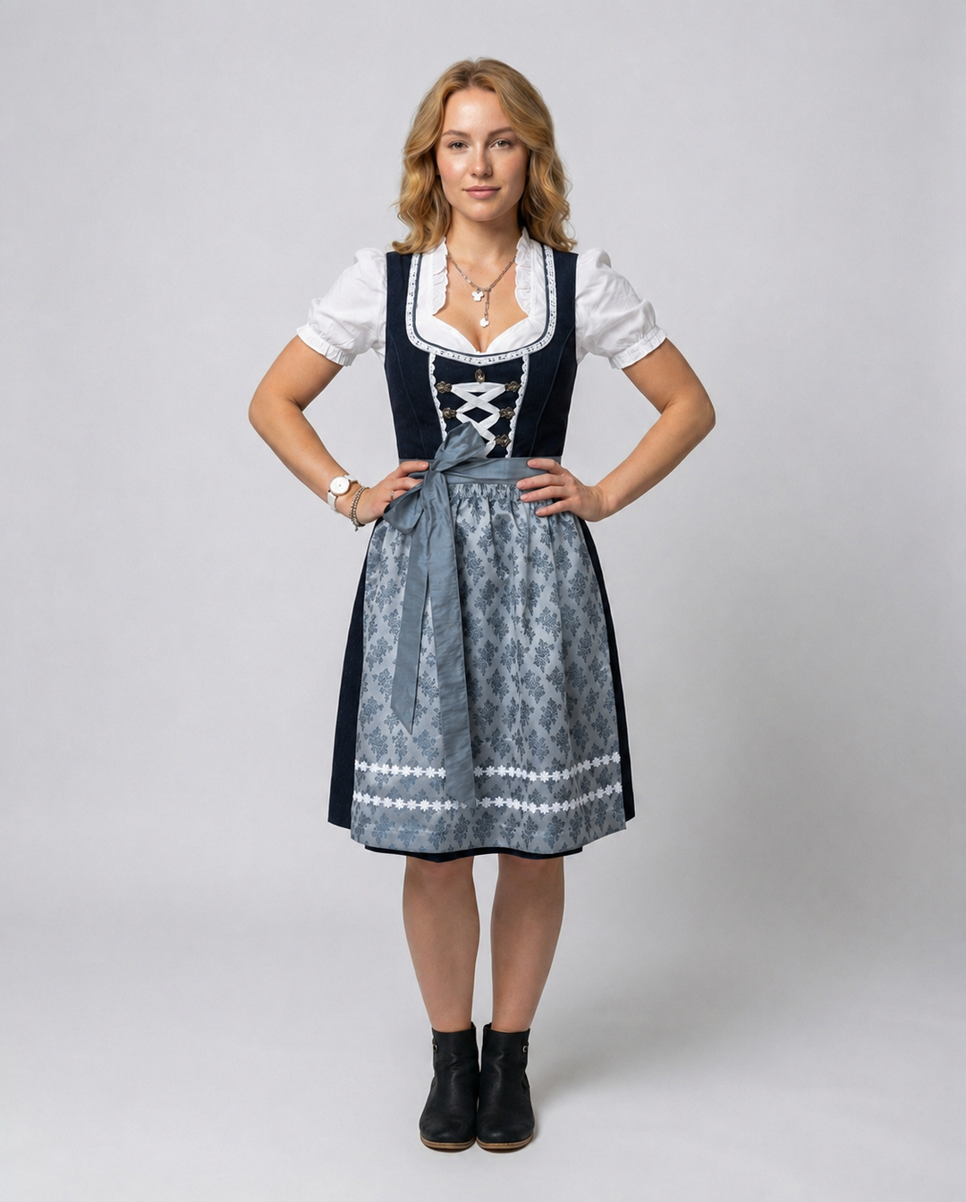 Drune | Traditionelles Bayerisches Dirndl-Kleid für Damen