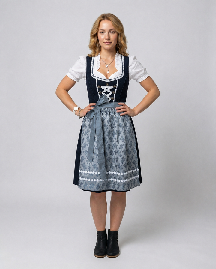Drune | Traditionelles Bayerisches Dirndl-Kleid für Damen