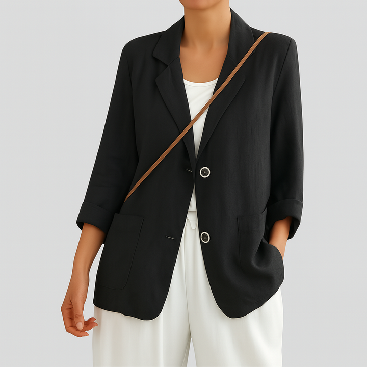 Drune | Relaxed Fit Blazer Aus Natürlichen Fasern