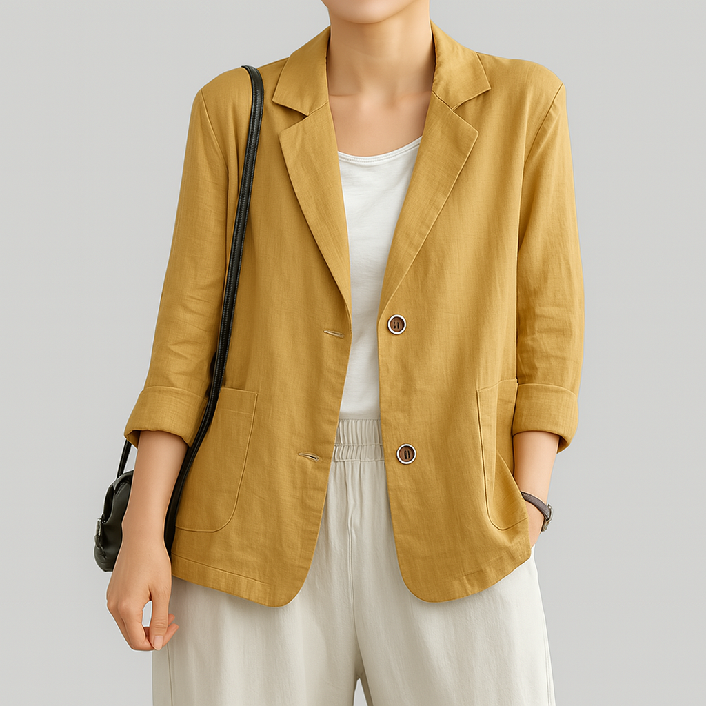 Drune | Fit Blazer Aus Naturfasern