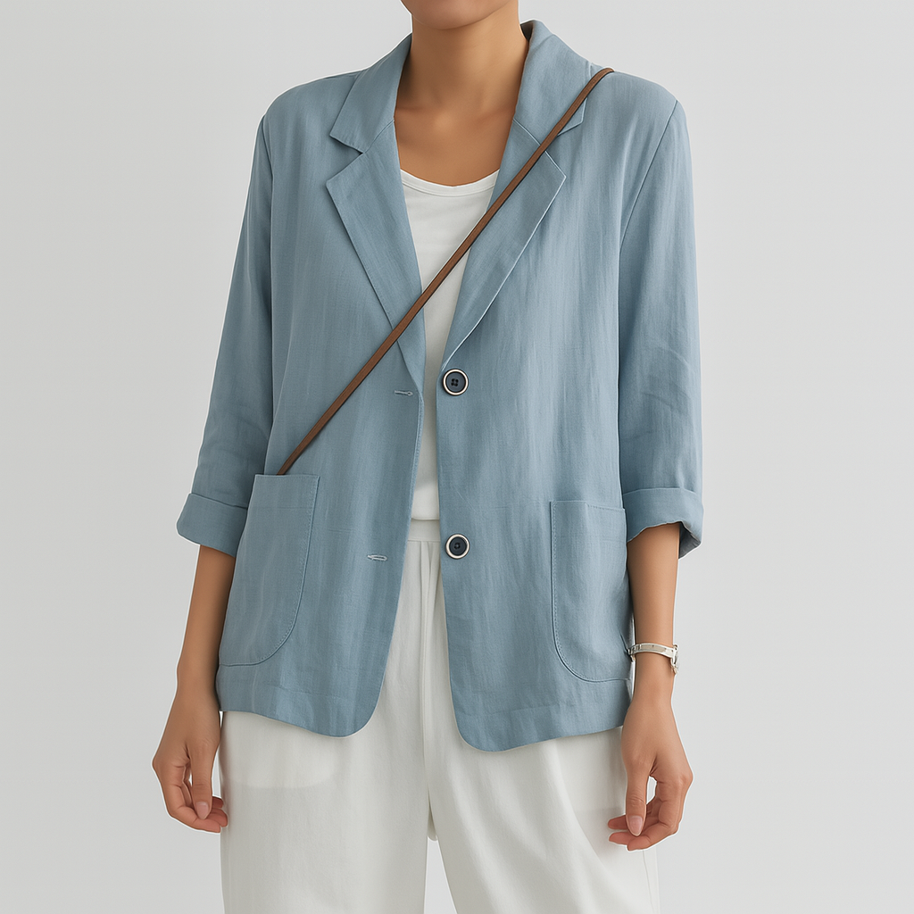 Drune | Fit Blazer Aus Naturfasern