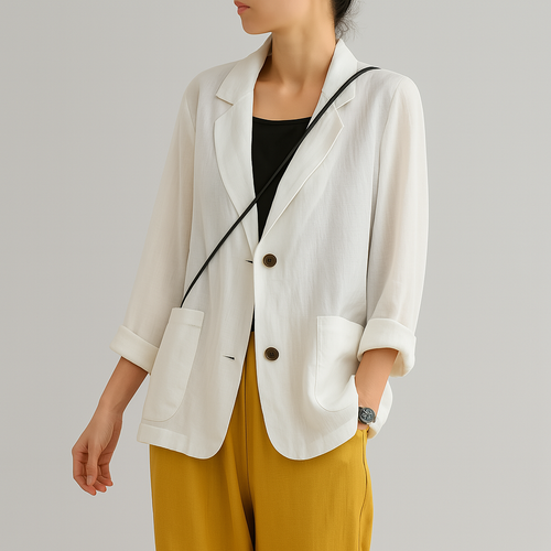 Drune | Fit Blazer Aus Naturfasern
