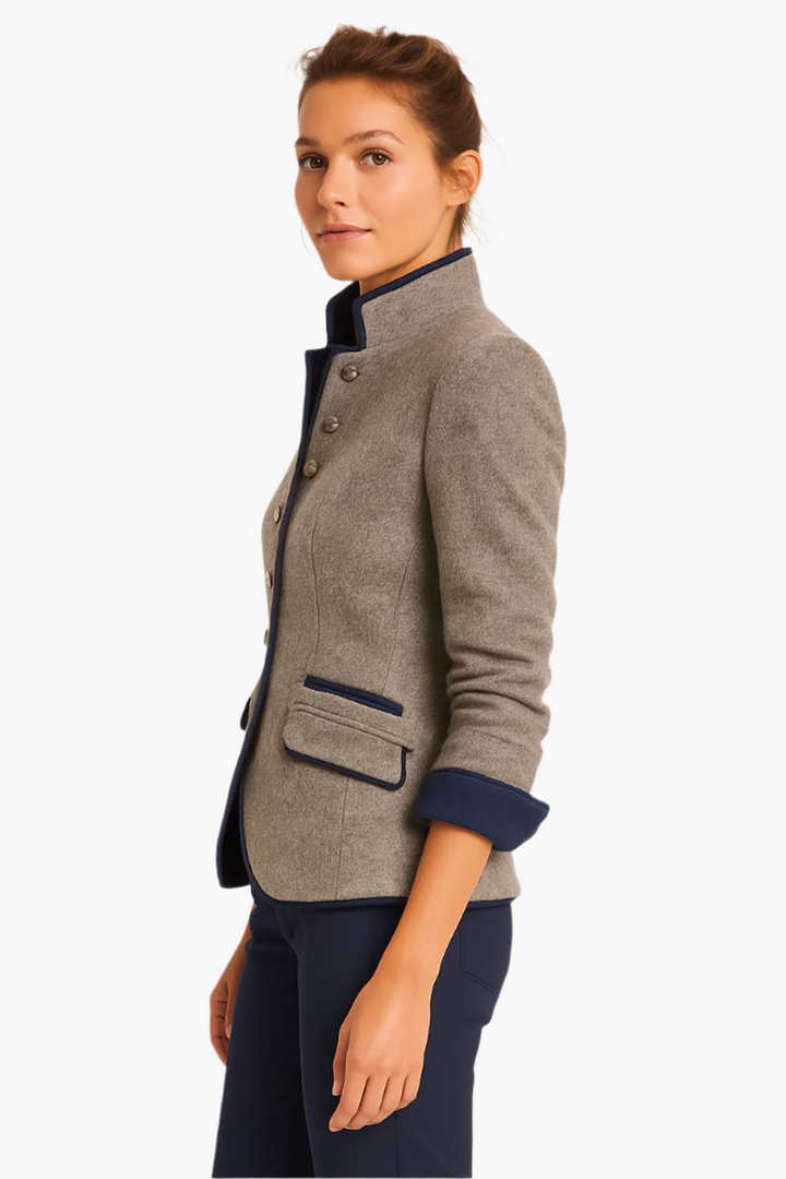 Drune | Blazer Mit Stehkragen Für Damen - Winter