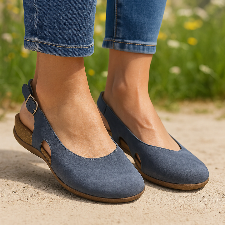 Bequeme Sandalen mit Stütze für Damen Drune Drune
