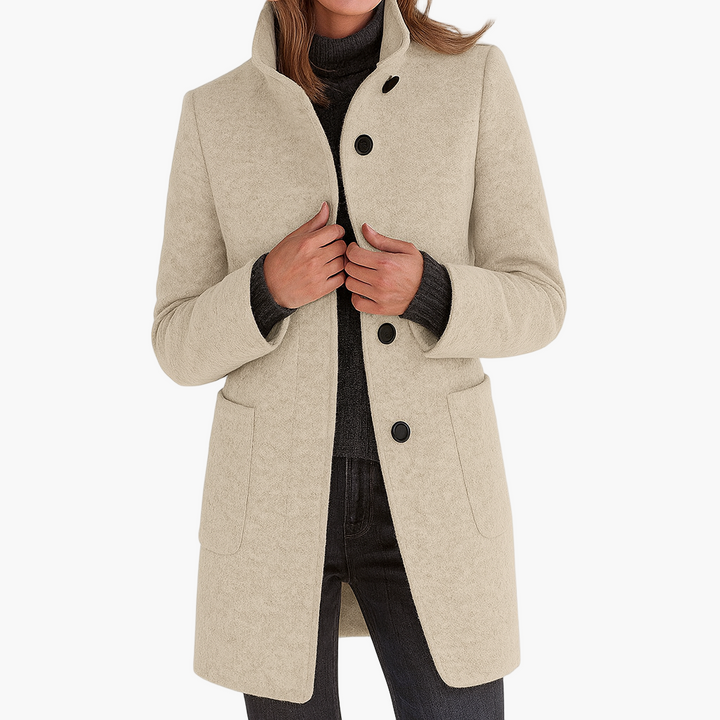 Drune | Kurzmantel Modern Elegant Übergangsjacke für Alltag & Beruf