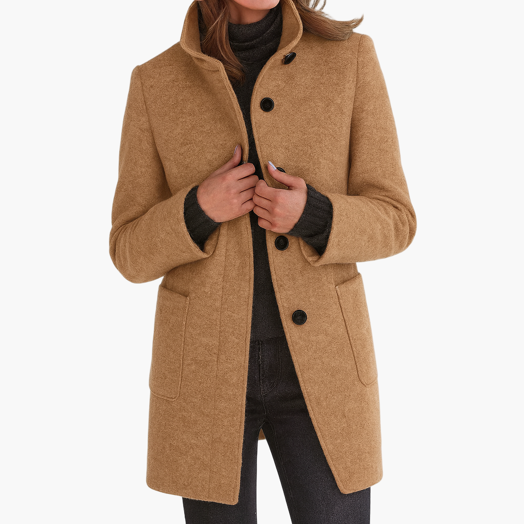 Drune | Kurzmantel Modern Elegant Übergangsjacke für Alltag & Beruf