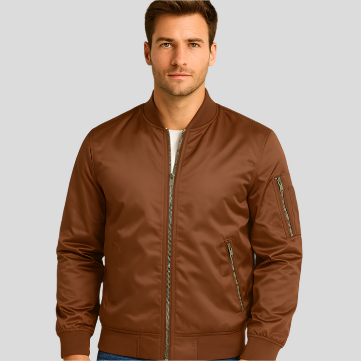 Drune | Bomberjacke mit Metallreißverschlüssen - Timothy