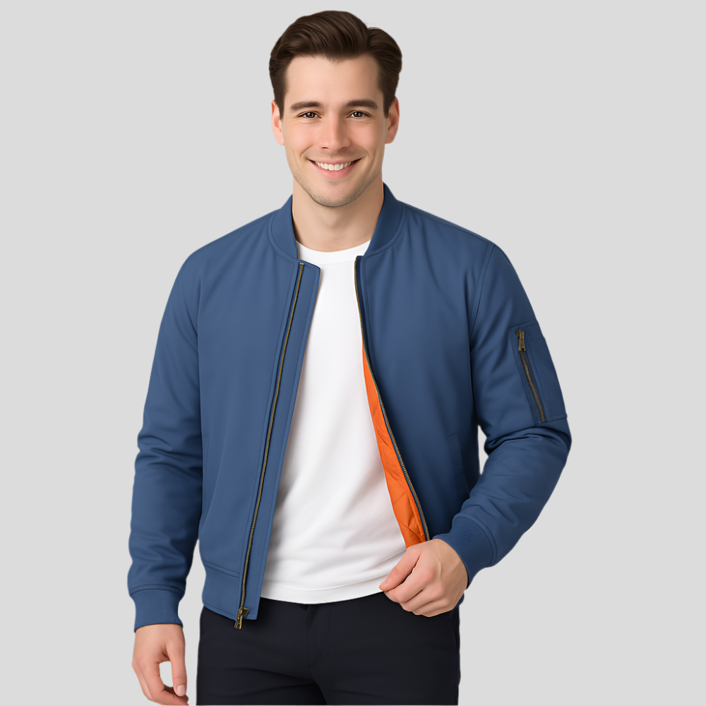 Drune | Herren Bomberjack mit Innenfutter