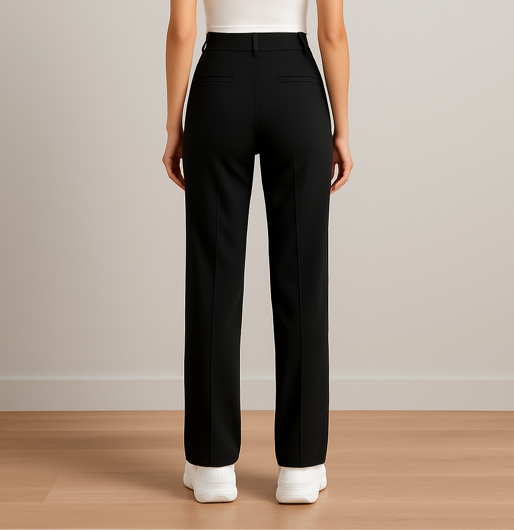 Drune | Gerade Hose mit Hoher Taille