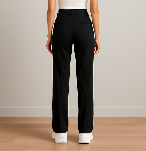 Drune | Gerade Hose mit Hoher Taille