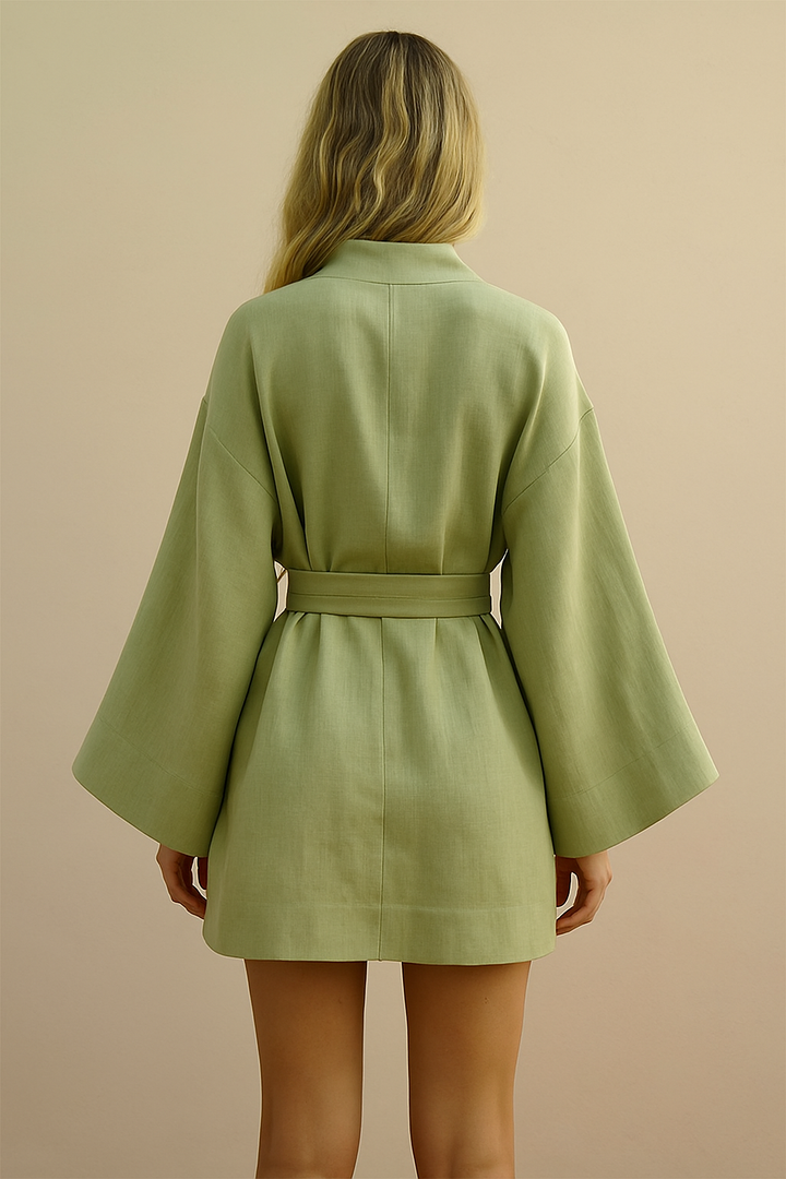 Drune | Luxus Kimono mit Gürtel