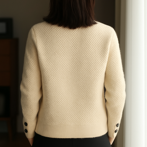 Drune | Luxuriöser Klassischer Wollcardigan