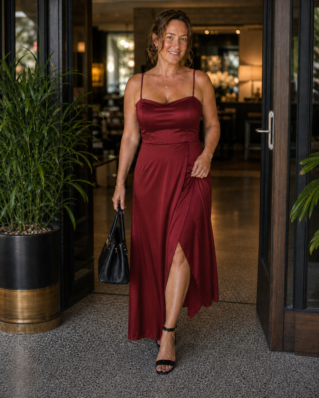 Elegantes Damen-Kleid mit fließendem Schnitt | Drune