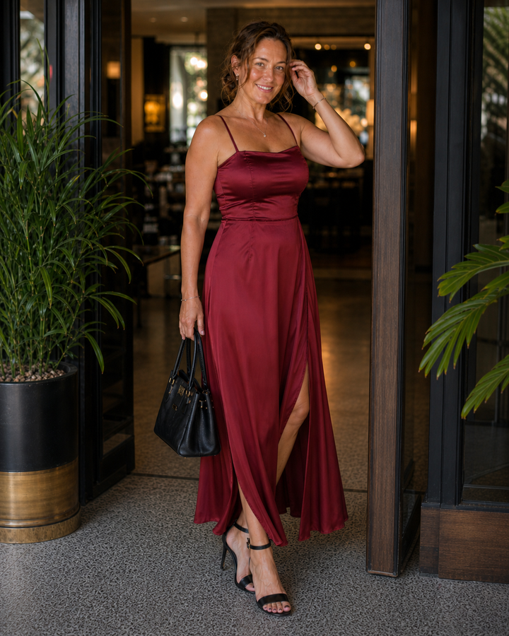 Elegantes Damen-Kleid mit fließendem Schnitt | Drune