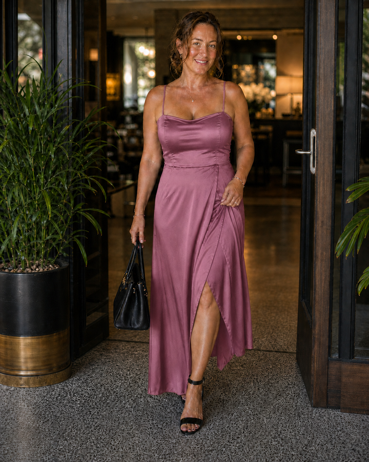 Elegantes Damen-Kleid mit fließendem Schnitt | Drune