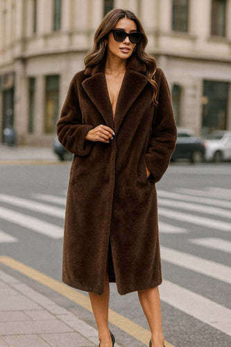 Drune | Damen Winter Langer Stylischer Trench Mantel Lang