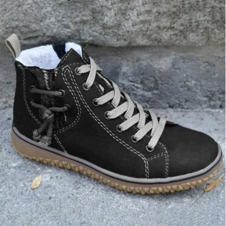 Drune | Zeitlos Elegante Lederstiefel mit Weinlese Look