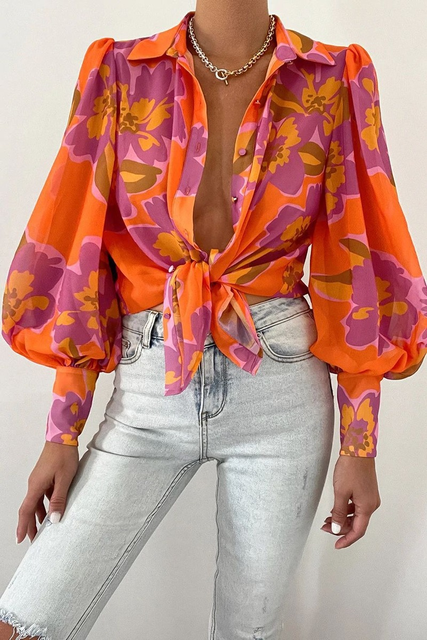 Drune | Bluse Soft Stretch Material Bluse