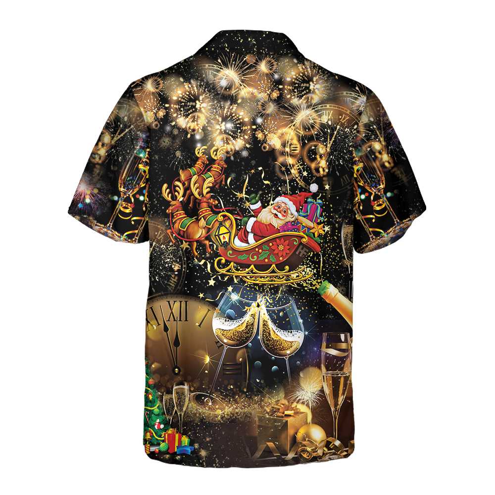 Drune | Weihnachten kommt Hawaiian Shirt, coole Weihnachtsshirt für Männer & Frauen