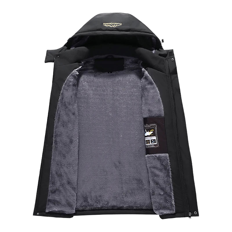 Drune | Wasserdichte Jacke mit Fleece