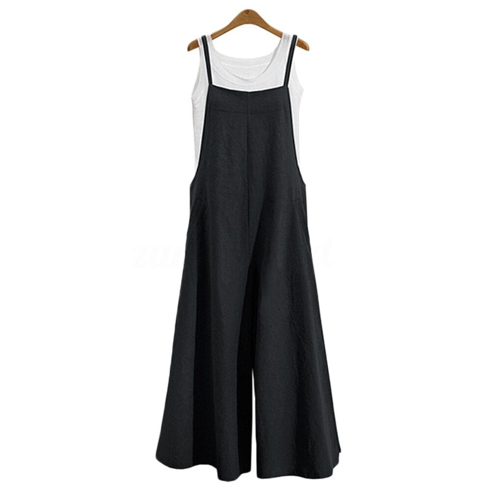 Jumpsuit | Lässiger Jumpsuit im Latzhosen-Stil für Frauen