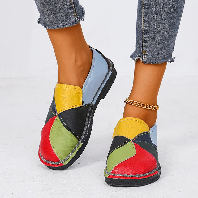 Drune | Bunte Damen-Orthopädische Schuhe mit Absatz