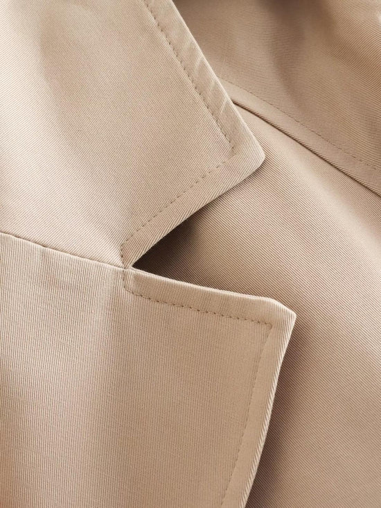 Drune | Doppelreißverschlussjacke mit Gürteldetail