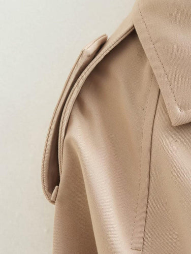 Drune | Doppelreißverschlussjacke mit Gürteldetail
