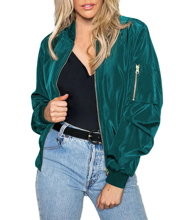 Drune | stilvolle klassische bomberjacke mit taschen - perfekt für jede gelegenheit