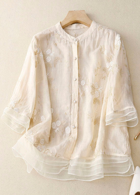 Drune | Bluse mit Blumenmuster aus Leichtem Stoff