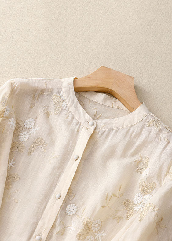 Drune | Bluse mit Blumenmuster aus Leichtem Stoff
