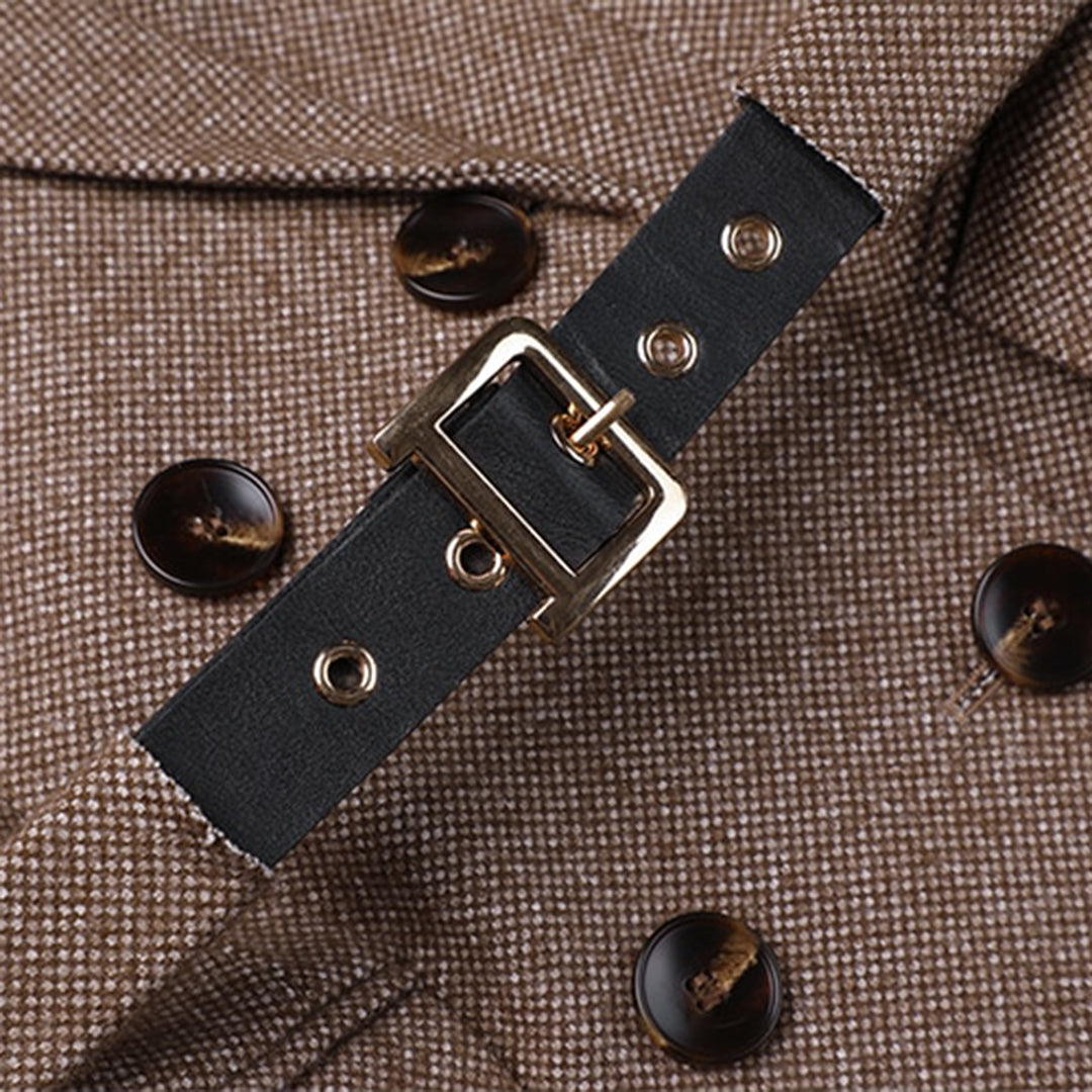 Drune | Elegante Herbstblazer mit Gürtel