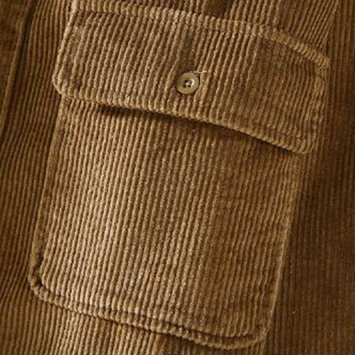Drune | Corduroy-Hemd Herren Winter