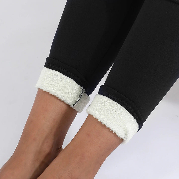 Drune | Damen Fleece Leggings Für DEN WINTER
