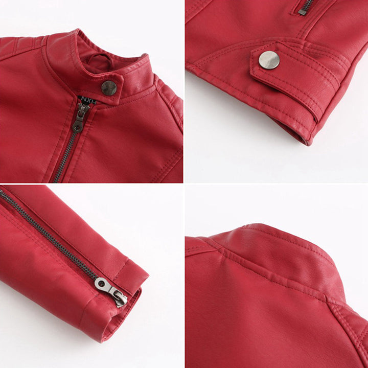 Drune | Klassische Bikerjacke aus Leder