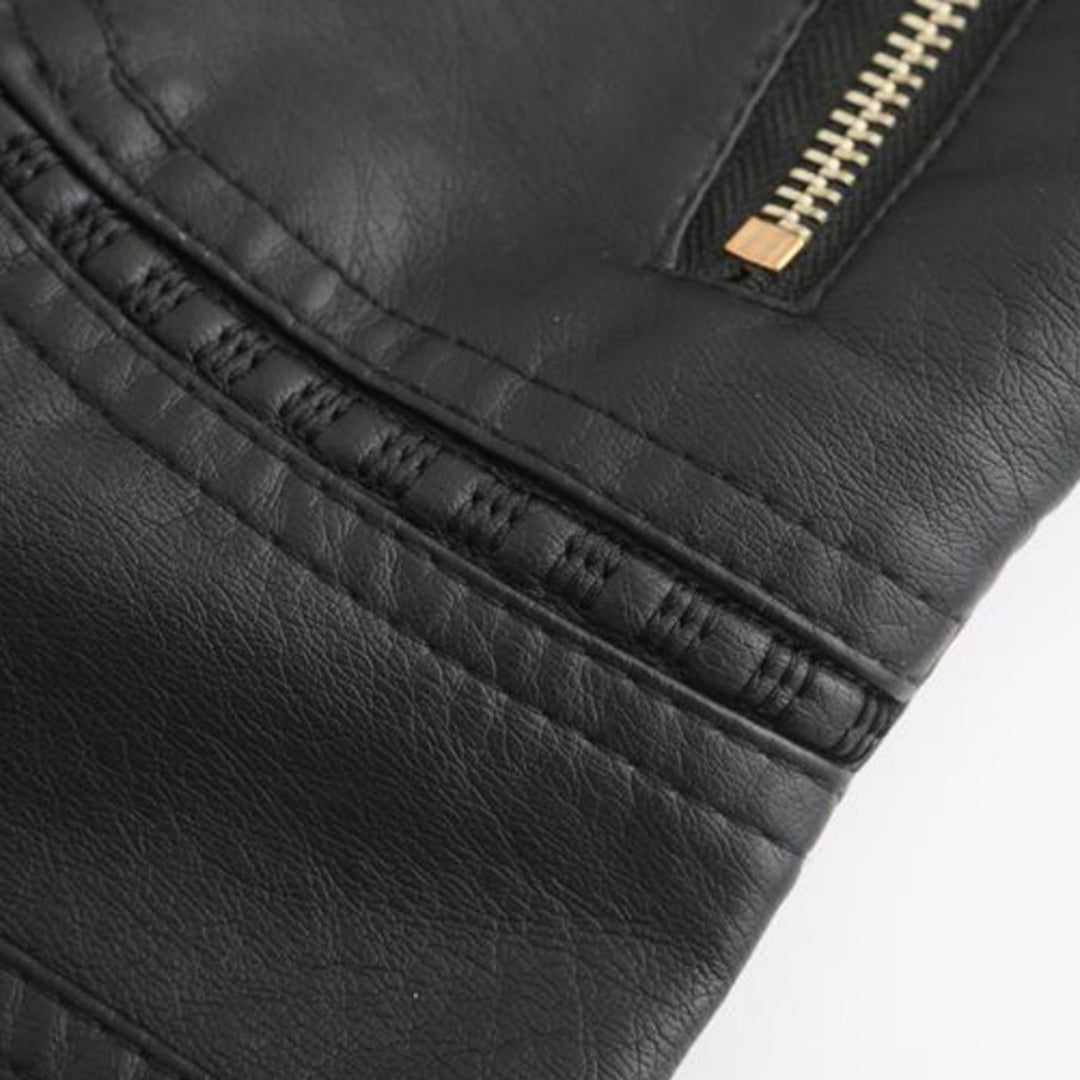 Drune | Stilvolle Leder Damenjacke aus echtem Leder