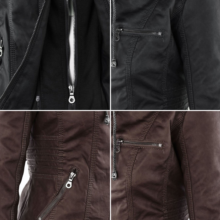 Drune | Jacke mit Kapuze - Modernes Outdoor Design, Figurbetonter Schnitt, Alltag & Freizeit