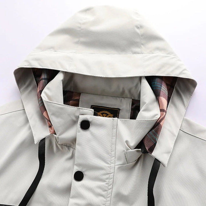 Drune | Herren Winterjacke mit verstellbarer Kapuze Ferdinand