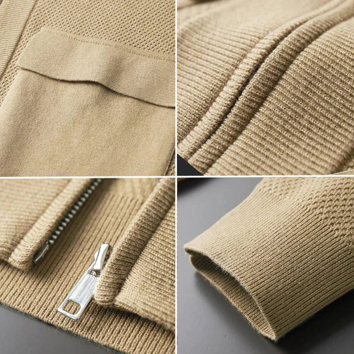 Drune | Herren Strickjacke Aus Wolle